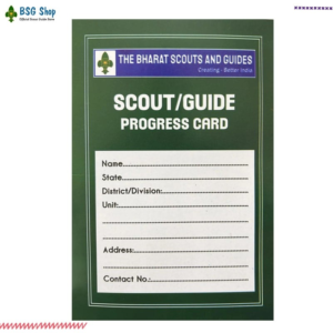 Progress Card – Scout / Guide