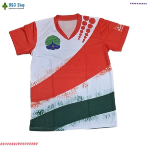 T-Shirt Round Neck Full Printed 25 World Scout Jamboree Contingent